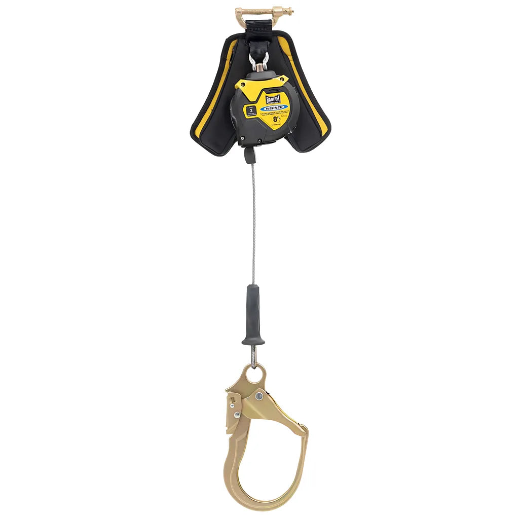R410008Le-Sr 8Ft Bantam Self-Retracting Lifeline W/Steel Form Hook, Leading Edge Capability R410008LE-SR-2209