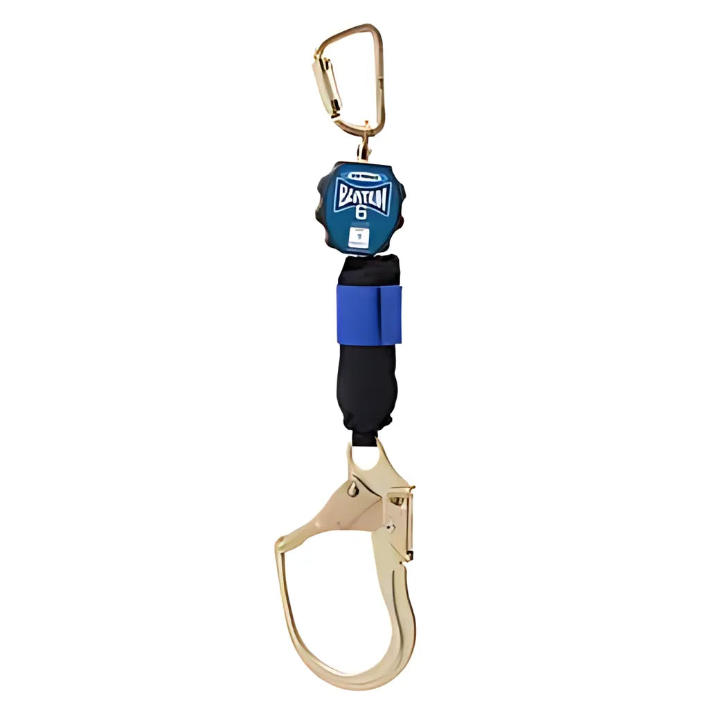 R430006-Sr 6Ft Bantam Web Self-Retracting Lifeline W/Steel Rebar R430006-SR-2228