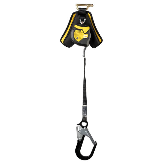 R430006Le-R 6Ft Bantam Web Self-Retracting Lifeline W/Aluminum Rebar Hook, Leading Edge Capability R430006LE-R-2224