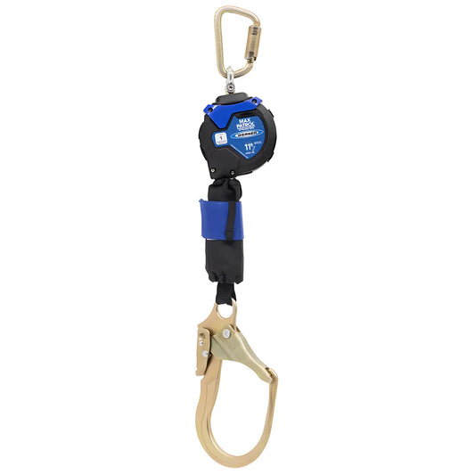 R430011-Sr 11Ft Max Patrol Self-Retracting Lifeline W/Steel Form Hook R430011-SR-2232