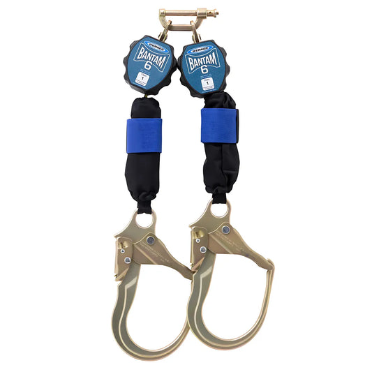 R433006-Sr 6Ft Bantam Twinleg Web Self-Retracting Lifeline W/Steel Form Hook R433006-SR-2245