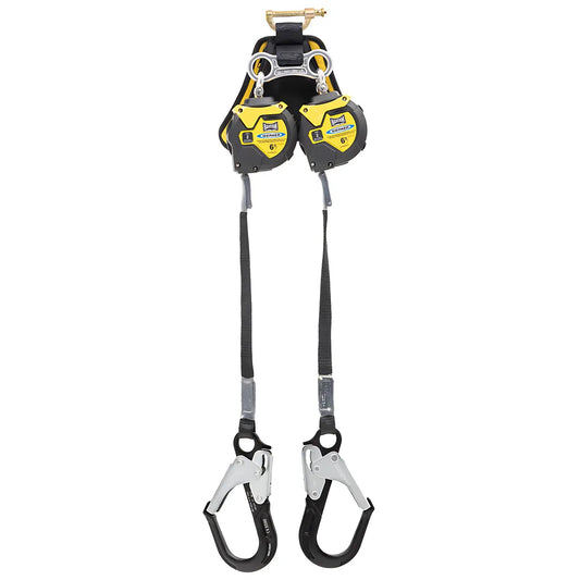 R433006Le-R 6Ft Bantam Twinleg Self-Retracting Lifeline W/Aluminum Rebar, Leading Edge Capability R433006LE-R-2239