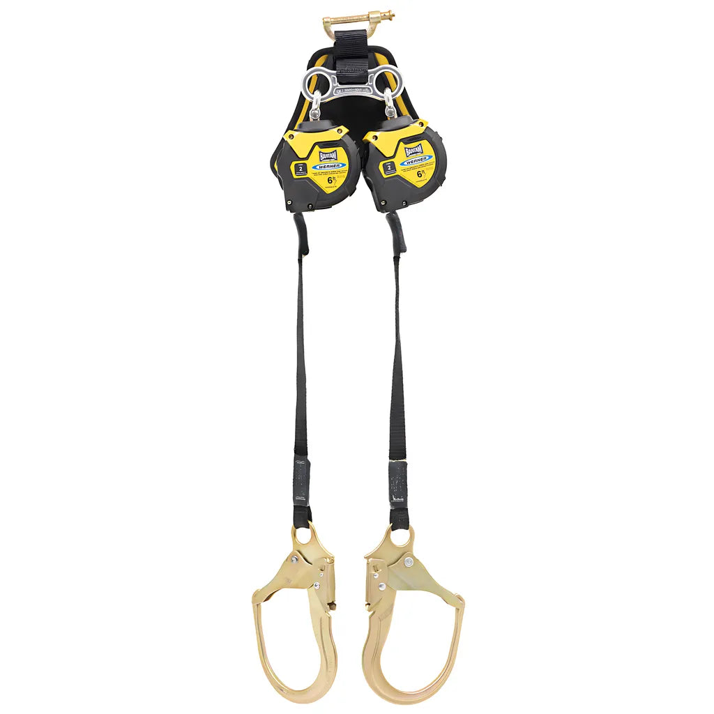 R433006Le-Sr 6Ft Bantam Twinleg Web Self-Retracting Lifeline W/Steel Form Hook, Leading Edge Capability R433006LE-SR-2240