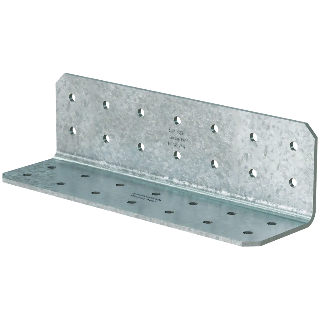 Rca 2 In. X 2 In. X 7 In. 12-Gauge Galvanized Rigid Connector Angle (40-Qty)-RCA227-97-R40-SP5887-6310