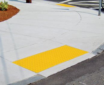 ADA Solutions Cast-In-Place Replaceable Detectable Warning Panel - 36 x 48