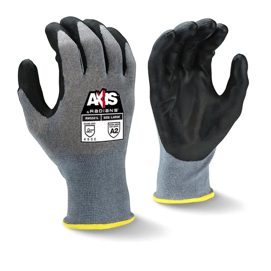 Radians RWG561 AXIS™ Cut Protection Level A2 PU Coated Glove