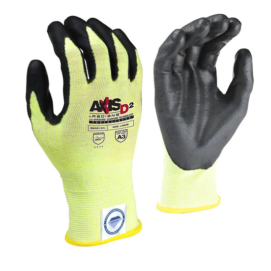 Radians RWGD100 AXIS D2™ Dyneema® Cut Protection Level A3 Touchscreen Glove