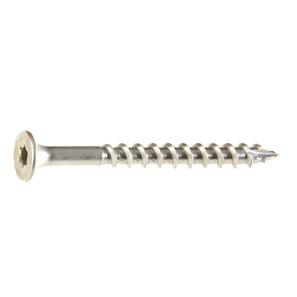 Deck-Drive Dwp Wood Ss Screw - #7 X 2 In. T-15, Trim Head, Type 305 (350-Qty)-S07200WPP-SP30-111