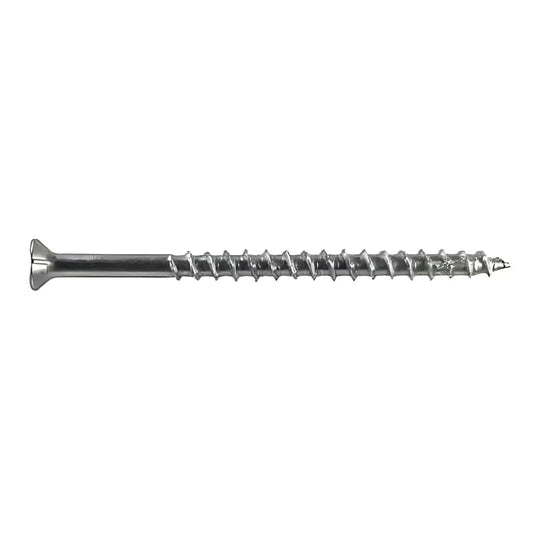 Deck-DriveĀ Dwp Wood Ss Screw - #10 X 3 In. T-25, Flat Head, Type 305, Gray (1750-Qty)-S10300WPBGR-SP64-152