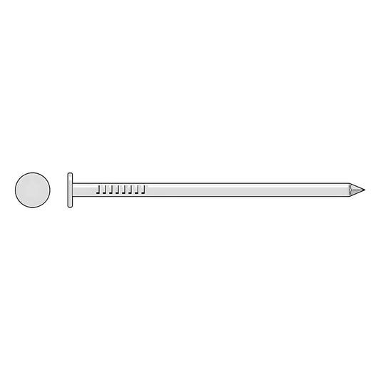 Common Nail, Smooth Shank - 3 In. X .148 In. Type 304 Stainless Steel (5 Lb.)-S10CN5-SP8642-9206
