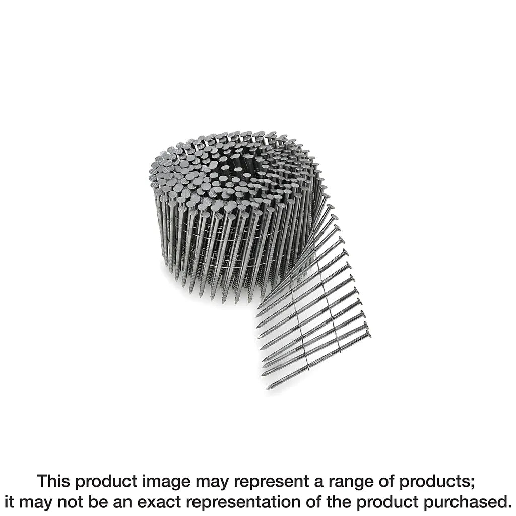 15° Wire Coil, Full Round Head, Ring-Shank Siding Nail - 1-1/2 In. Type 304 (3600-Qty)-S13A150SNC-SP3352-3630