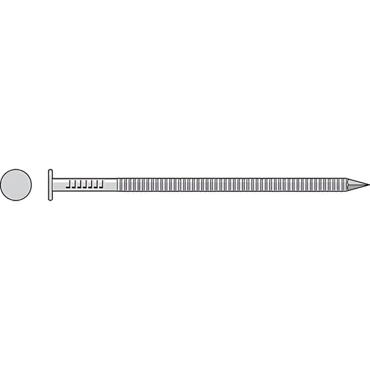 Common Nail, Annular Ring Shank - 4 In. X .203 In. Type 304 Stainless Steel (5 Lb.) (Pack Of 6)-S20ACN5-SP9321-9917