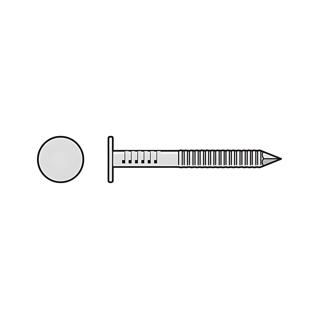 Roofing Nail, Annular Ring Shank - 1-3/4 In. X .131 In. Type 304 Stainless Steel (25 Lb.)-S510ARNB-SP350-462