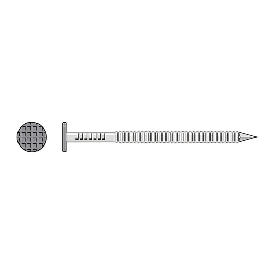 Painted Siding Nail - 2-1/2 In. X .092 In. Type 304 Stainless Steel, Gray (5 Lb.) (Pack Of 6)-S8SNDG5-SP8525-9084