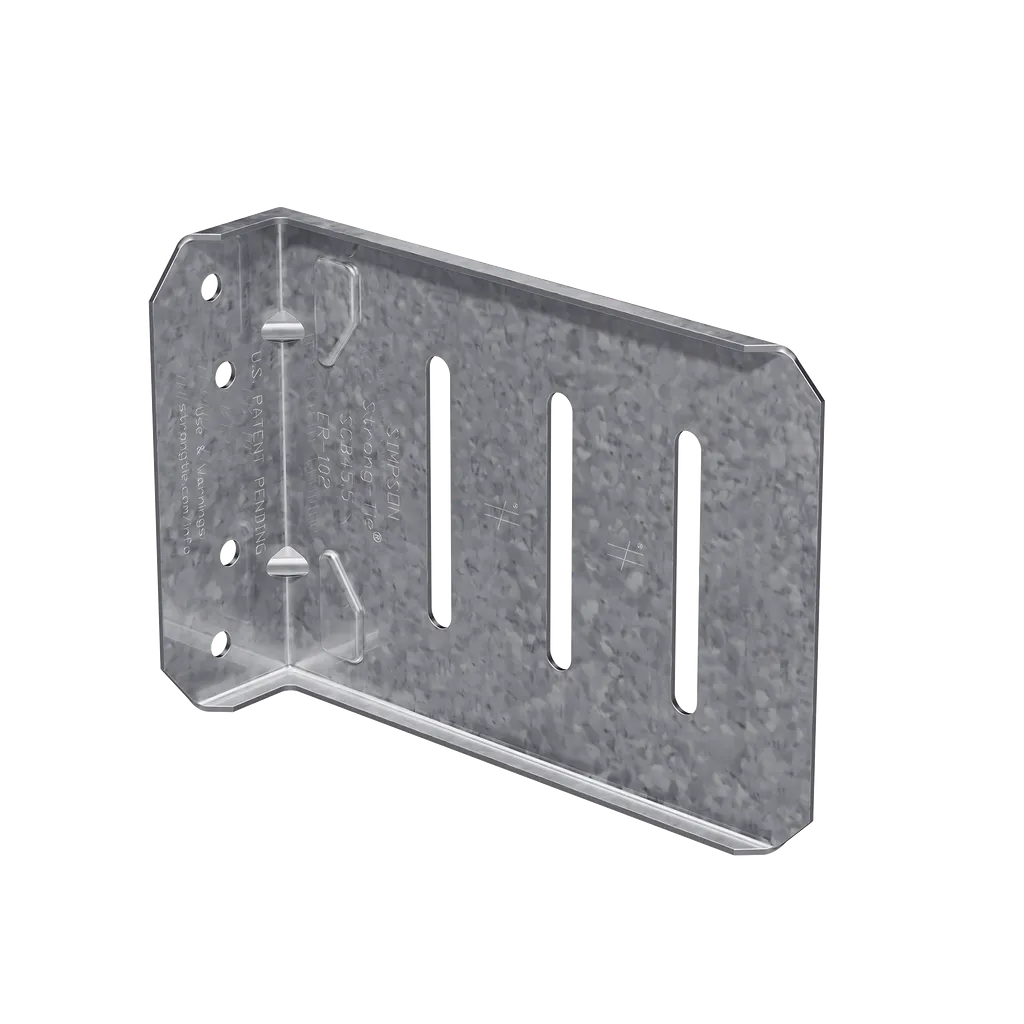 Scb 5-1/2 In. 16-Gauge Slide-Clip Connector W/ Screws (25-Qty)-SCB45-5-KT-SP3955-4266