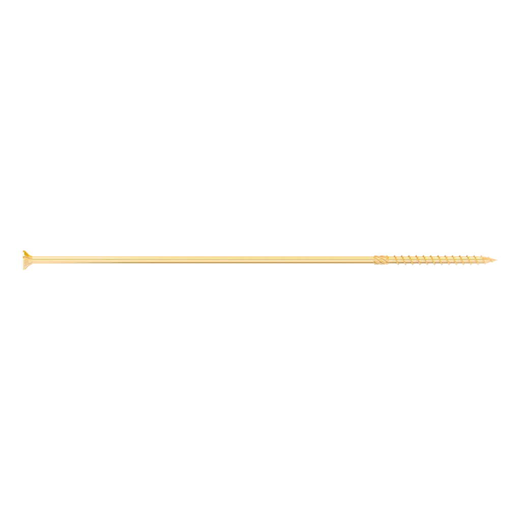 Strong-Drive® Sdcp Timber-Cp Screw - 0.394 In. X 14 In. T40, Yellow Zinc (150-Qty)-SDCP271400-SP7790-8307