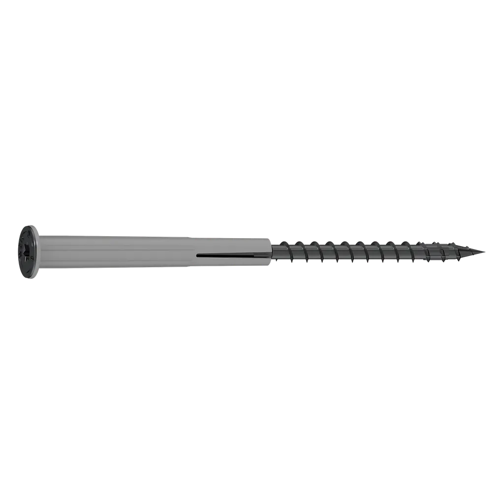 Strong-Drive® Sdpw Deflector Screw - 0.195 In. X 6 In. T40, 6-Lobe, E-Coat® (400-Qty)-SDPW19600MB-SP5578-5982