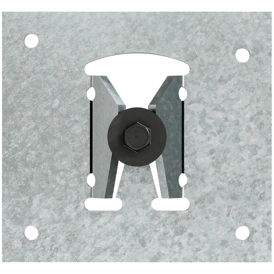 Strong-DriveĀ® Sdwf Floor-To-Floor Screw - 0.270 In. X 16 In. 5/16 Hex, E-CoatĀ® (25-Qty)-SDWF2716-TUW-SP9068-9654