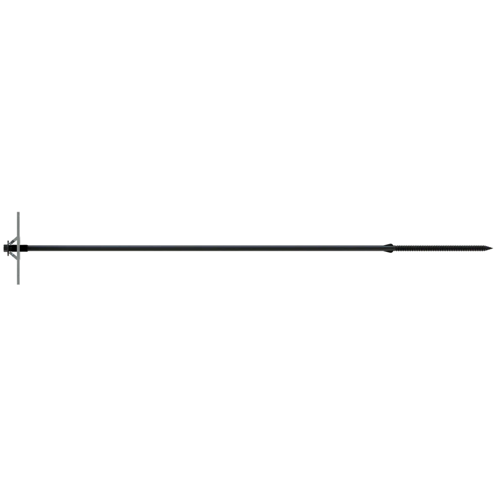 Strong-Drive® Sdwf Floor-To-Floor Screw - 0.270 In. X 24 In. 5/16 Hex, E-Coat® (25-Qty)-SDWF2724-TUW-SP8199-8738