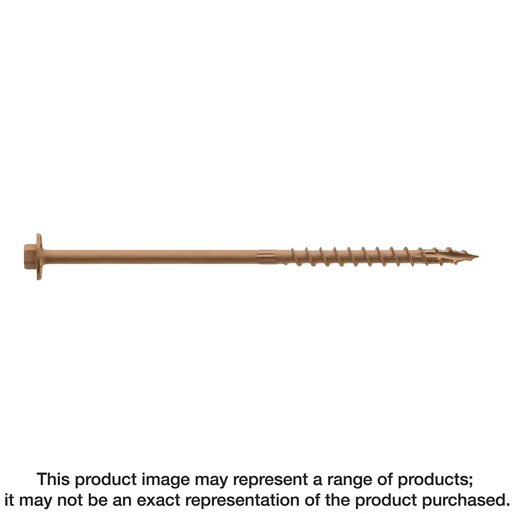 Strong-Drive® Sdwh Timber-Hex Ss Screw - 0.188 In. X 6 In. 5/16 Hex, Type 316 (10-Qty) (Pack Of 6)-SDWH19600SS-R10-SP5838-6259