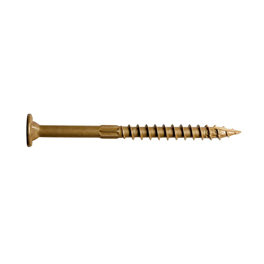Strong-Drive® Sdws Framing Screw - 0.160 In. X 3 In. T25, Quik Guard®, Tan (75-Qty) (Pack Of 12)-SDWS16300QR75C-SP8672-9237