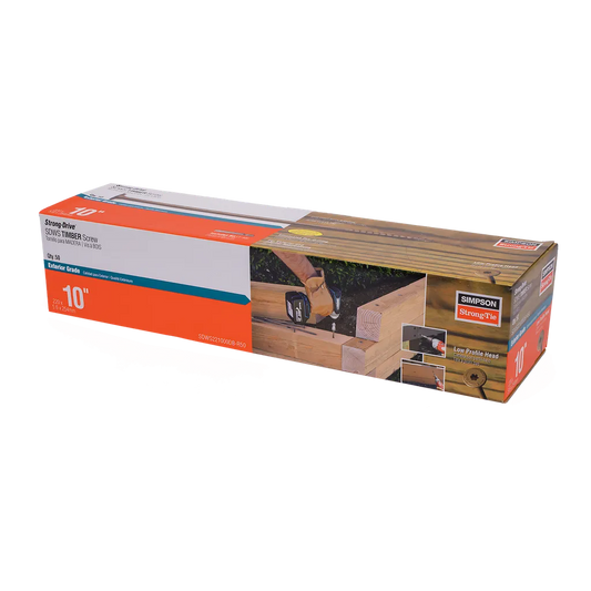 Strong-Drive® Sdws Timber Screw (Exterior Grade) - 0.220 In. X 10 In. T40 (50-Qty)-SDWS221000DB-R50-SP193-296