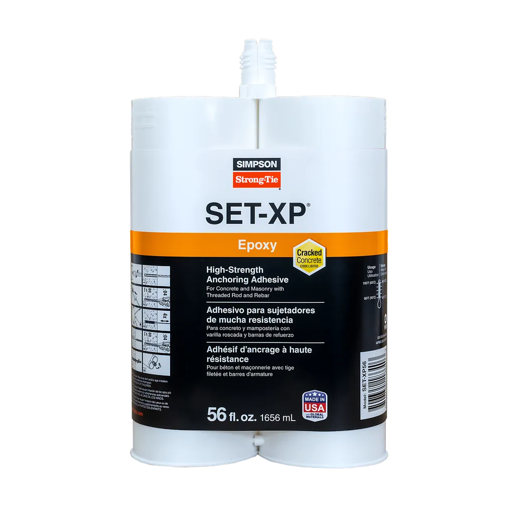 Set-Xp® 56-Oz. High-Strength Epoxy Adhesive Cartridge (Pack Of 6)-SET-XP56-SP5785-6201