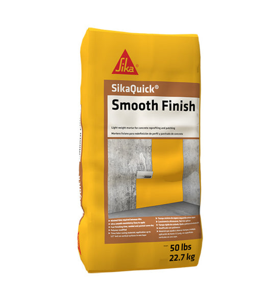 SikaQuick Smooth Finish - - MUST ORDER IN FULL PALLET QUANTITIES