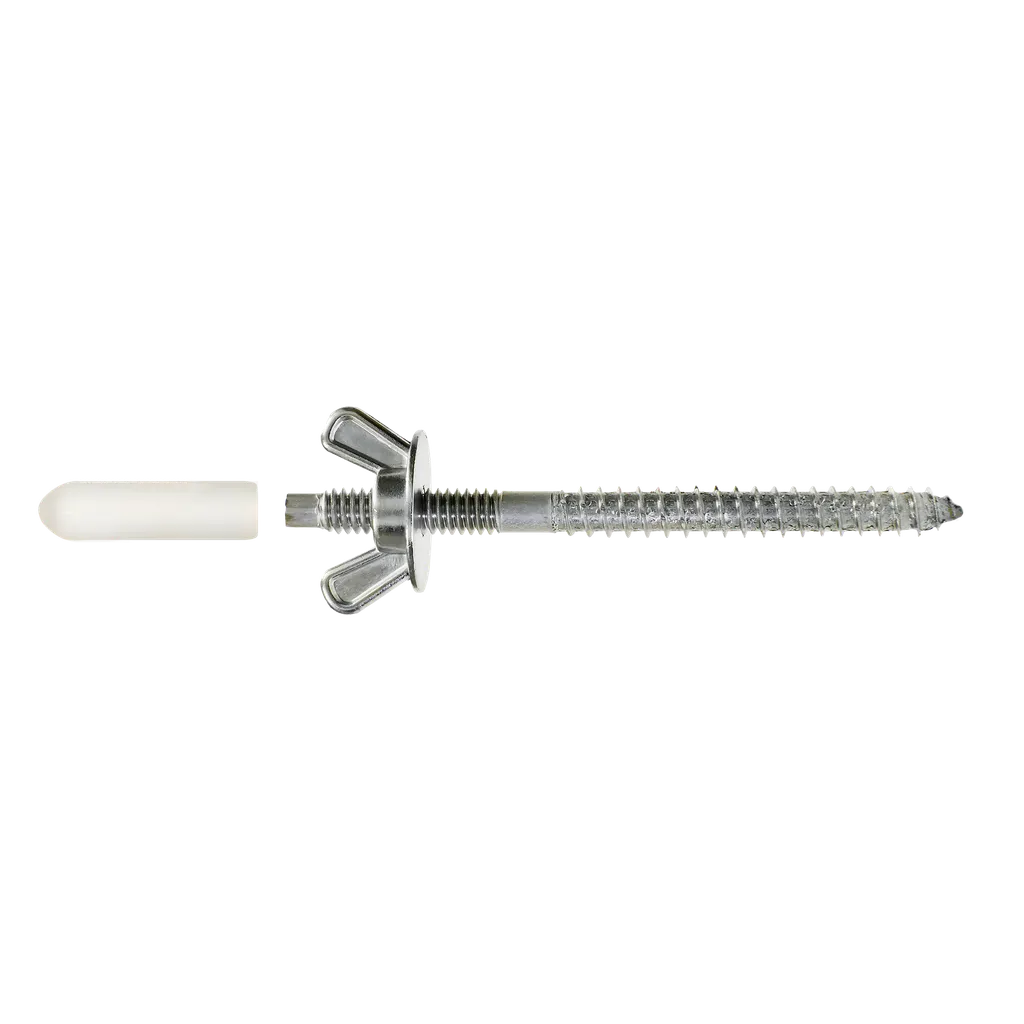 Storm-Panel Screw 1/4 In. X 3-7/16 In. Type 302 (25-Qty)-SPS25344-KT-SP6342-6785