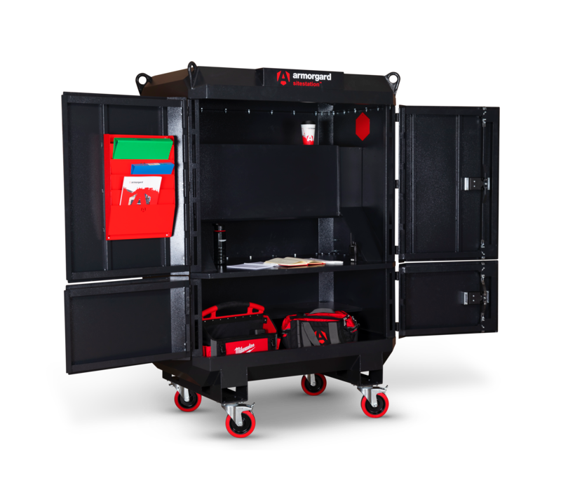Armorgard SiteStation SS2 Mobile Jobsite Station 56x33x78