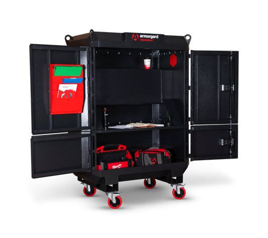 Armorgard SiteStation SS2 Mobile Jobsite Station 56x33x78