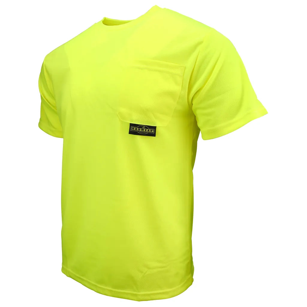 Radians ST11-N Non-Rated Short Sleeve Safety T-shirt with Max-Dri