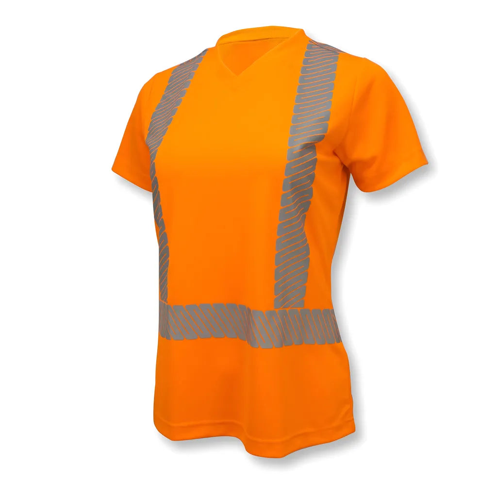 Radians ST11W Class 2 High Visibility Women's Safety T-Shirt with Max-Dri