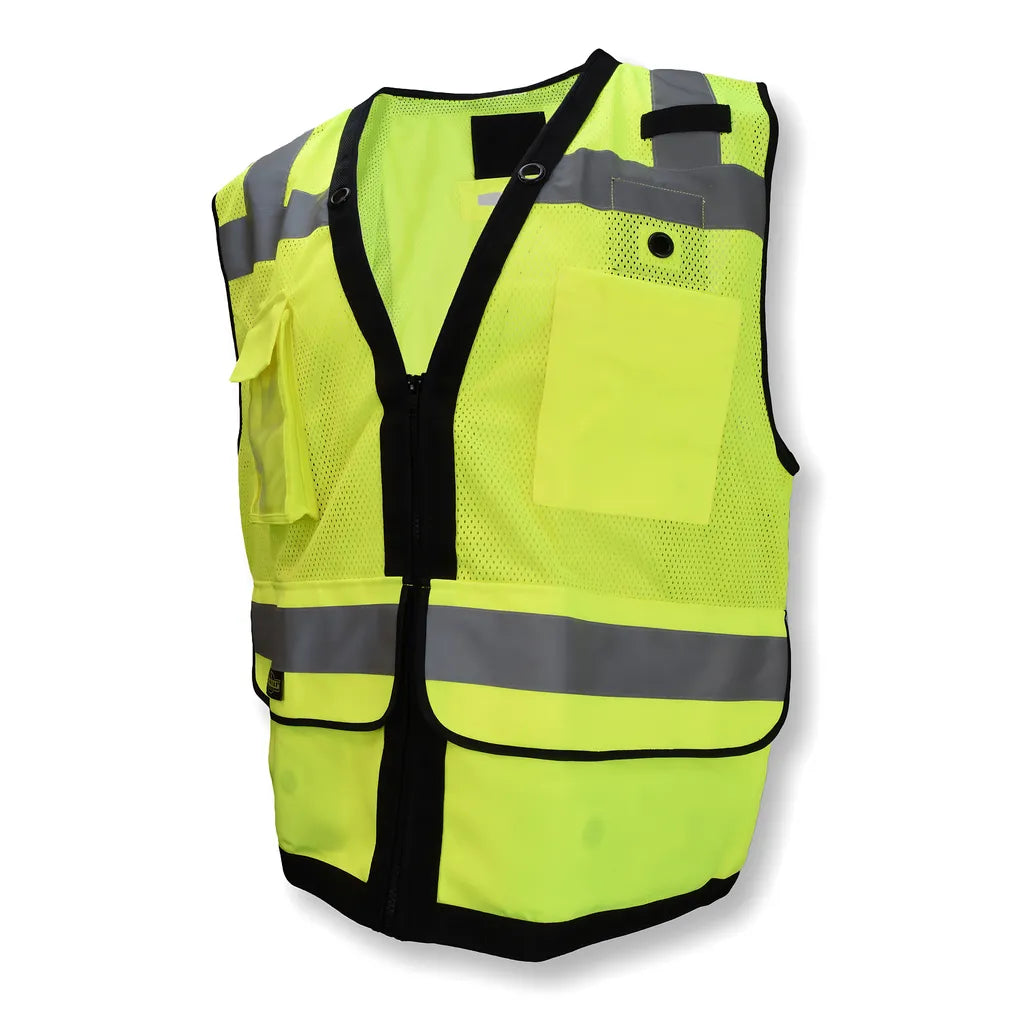 Radians SV59ZT Heavy Duty Surveyor Tether Vest with Zipper