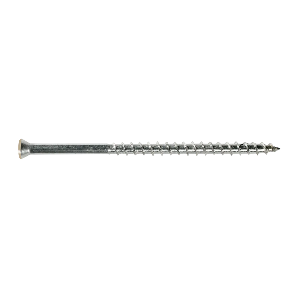 Trim-Head Screw, 6-Lobe Drive - #7 X 2-1/4 In. T-15 Type 316, Tan (70-Qty) (Pack Of 5)-T07225FT70TN-SP297-407