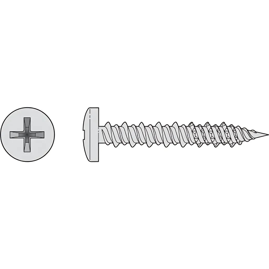 Marine Screw, Pan Head - #10 X 3/4 In. #2 Phillips Drive, Type 316 (100-Qty) (Pack Of 5)-T10J075PXC-SP244-354