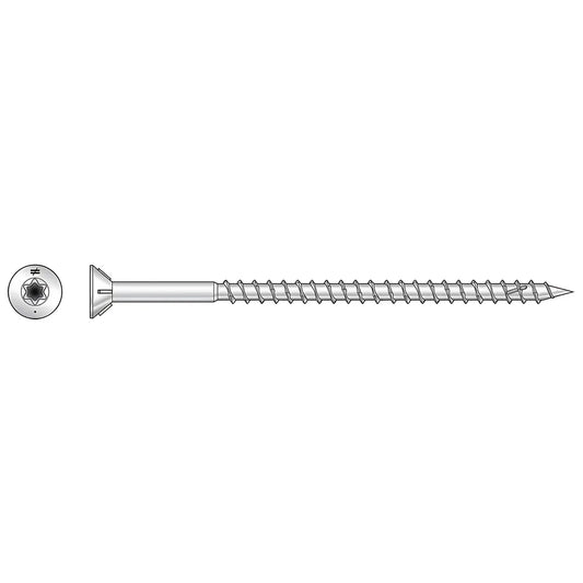 Strong-Drive® Dwp Wood Ss Screw - #14 X 5 In. T27, Flat Head, Type 316 (1 Lb.)-T14500WP1-SP271-380