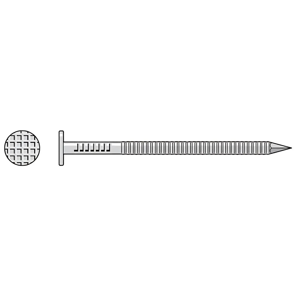 Shake And Shingle Siding/Roofing Nail - 1-1/2 In. X .083 In. Type 316 (1 Lb.) (Pack Of 10)-T4SN71-SP5361-5754