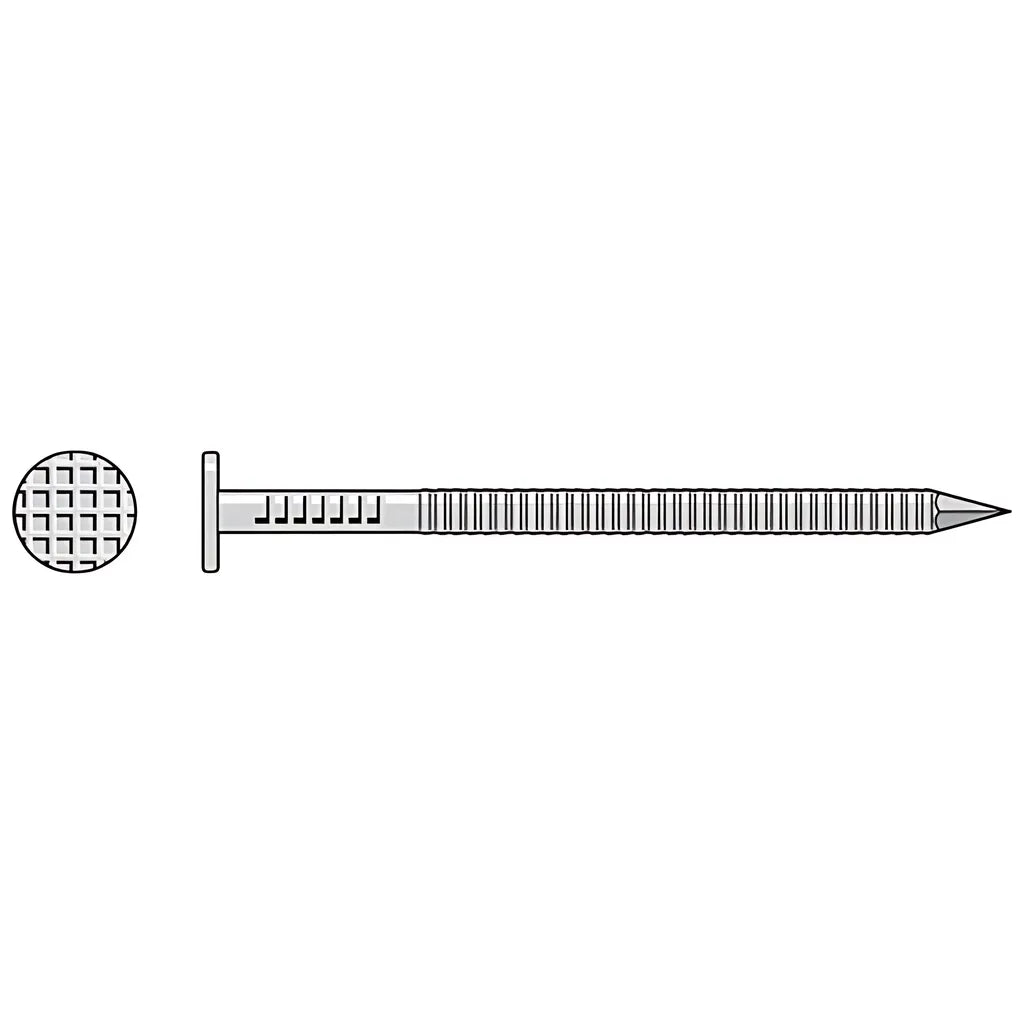 Wood Siding Nail - 2-1/2 In. X .092 In. Type 316 Stainless Steel (1 Lb.) (Pack Of 10)-T8SND1-SP5298-5685