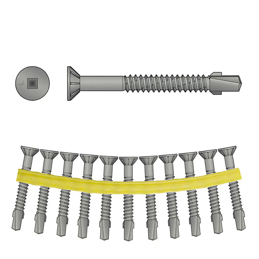 Strong-Drive® Tb Wood-To-Steel Screw (Collated) - #14 X 1-3/4 In. N2000® (1000-Qty)-TBG1445S-SP230-337