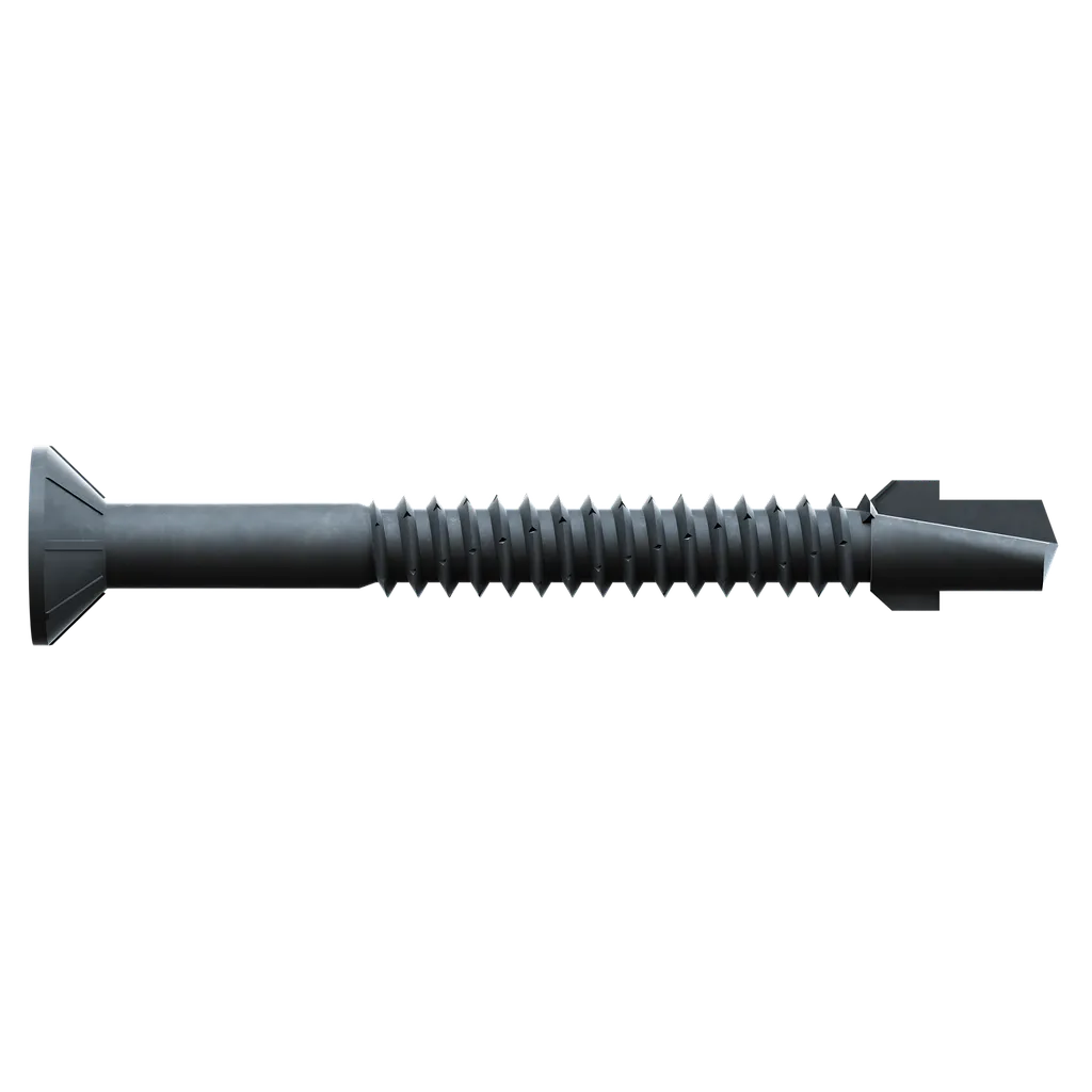 Strong-Drive® Tb Wood-To-Steel Screw - #14 X 2-3/8 In. #3 Sq, Black Phos. (50-Qty) (Pack Of 10)-TBP1460R50-SP7661-8173