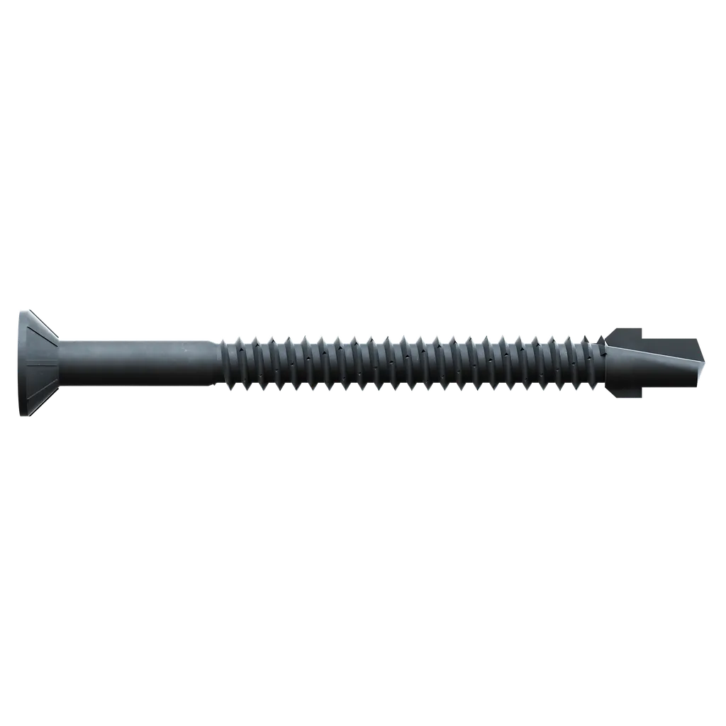 Strong-Drive® Tb Wood-To-Steel Screw - #14 X 3 In. #3 Sq, Black Phos. (50-Qty)-TBP1475R50-SP7785-8301