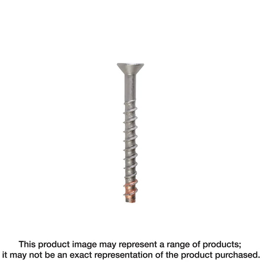 Titen Hd® 3/8 In. X 2-1/2 In. Type 316 Ss Countersunk Head Heavy-Duty Screw Anchor (25-Qty) (Pack Of 5)-THD37212CS6SS-SP119-217