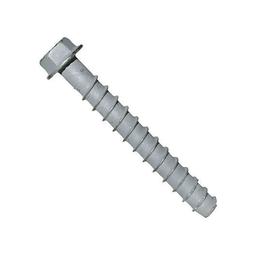 Titen HdĀ® 3/8 In. X 6 In. Mechanically Galvanized Heavy-Duty Screw Anchor (50-Qty) (Pack Of 100)-THD37600HMG-SP9102-9690