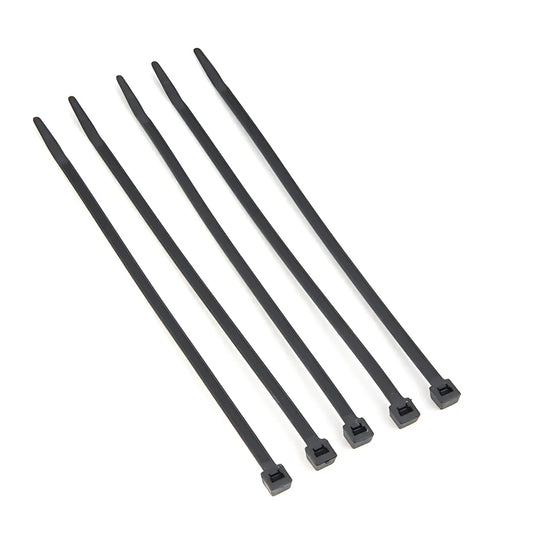 Ties - zip black 11" 50lb 100/p-TIES---ZIP-11-356