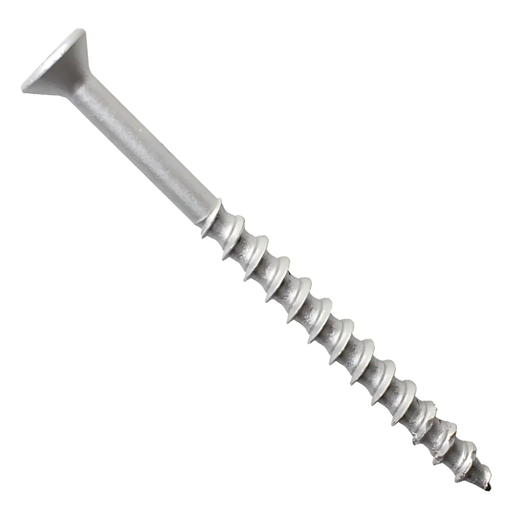 Titen Turbo - 3/16 In. X 3-3/4 In. 6-Lobe Flat-Head Concrete And Masonry Screw, Silver (1000-Qty)-TNTS18334TFB-SP3897-4207