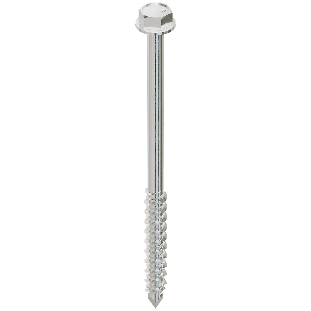 Titen® 1/4 In. X 3-3/4 In. Hex-Head Stainless-Steel Concrete And Masonry Screw (100-Qty)-TTN25334HSS-SP8124-8657