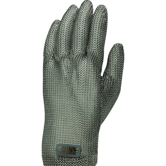 US Mesh USM-1167-M Stainless Steel Mesh Glove with Coil Spring Closure - Wrist Length