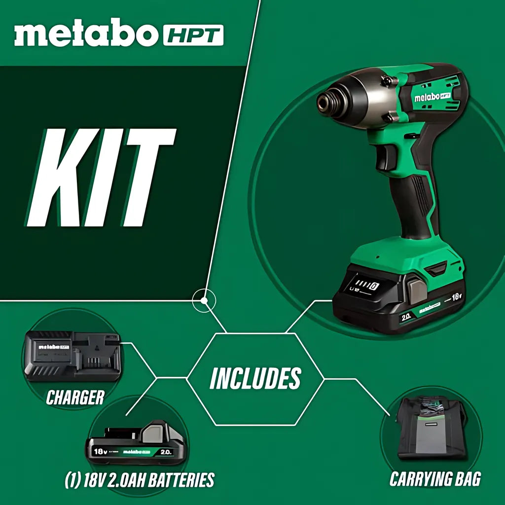 18V Cordless Brushed Impact Driver Kit-WH18DFX-907