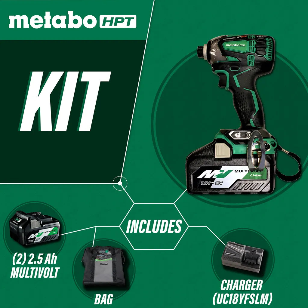 36V Multivolt Triple Hammer Impact Driver | Wh36Dbm-WH36DBM-1276